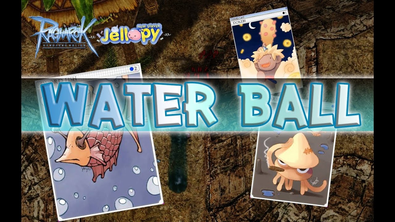 การ์ดกันใบ้ ro New Update Ragnarok Online - ro - รีวิว การ์ด Sword fish และอื่นๆ วิธีป้องกัน water ball + สกิลธาตุน้ำ