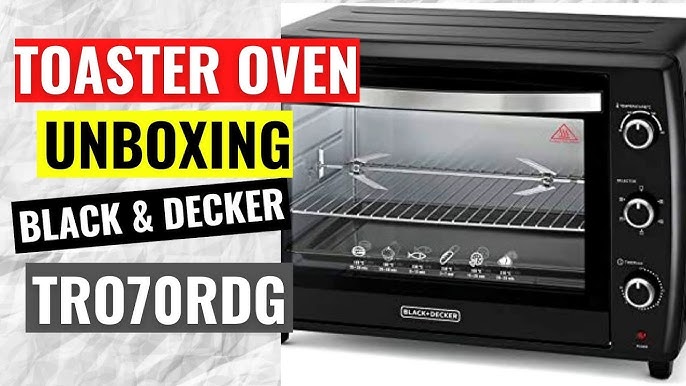 How To Use A Black And Decker Toaster Oven-FULL Tutorial 