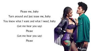 Cardi B & Bruno Mars- Please Me (Lyrics)