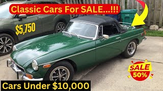 Amazing 1972 Aston Martin MGB ready to Buy for $5750