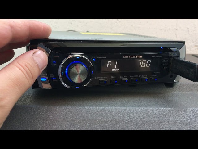 CARROZZERIA DVH-P540 - YouTube