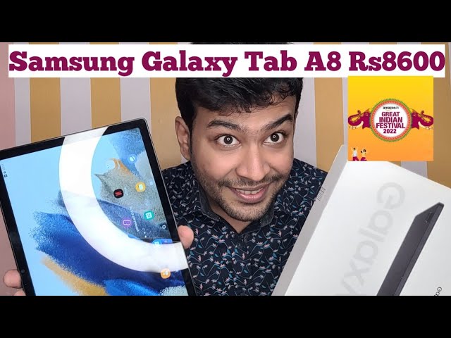 Samsung Galaxy Tab A8 Unboxing & Review ⚡Mujhe mil gya 8600 me Amazon se 🔥 Best Tab for students 🔥
