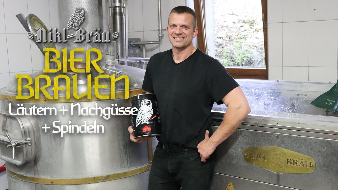 🍺BIERBRAUEN / Austrebern + Würze kochen 👉 Nikl Bräu 🦉