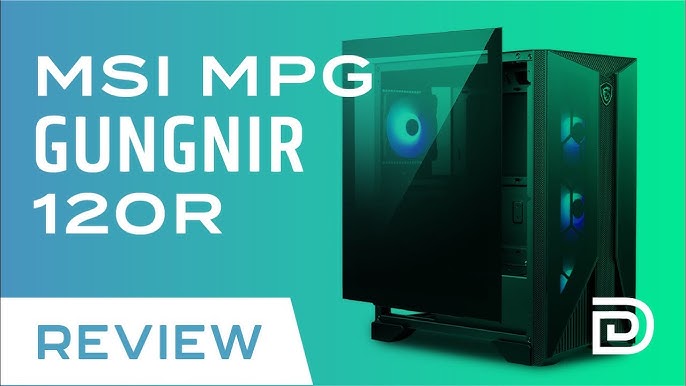 MSI MPG GUNGNIR 110R White Case Review