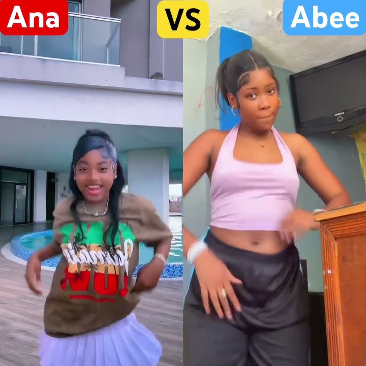 Ana vs Abee #dance #tiktok #funny #comedy