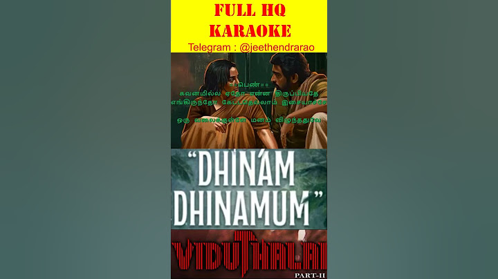 Dhinam Dhinamum (தெனந்தெனமும் ஓந்நெனப்பு) - Viduthalai 2 (விடுதலை 2) - Full HQ Karaoke #ilayaraja