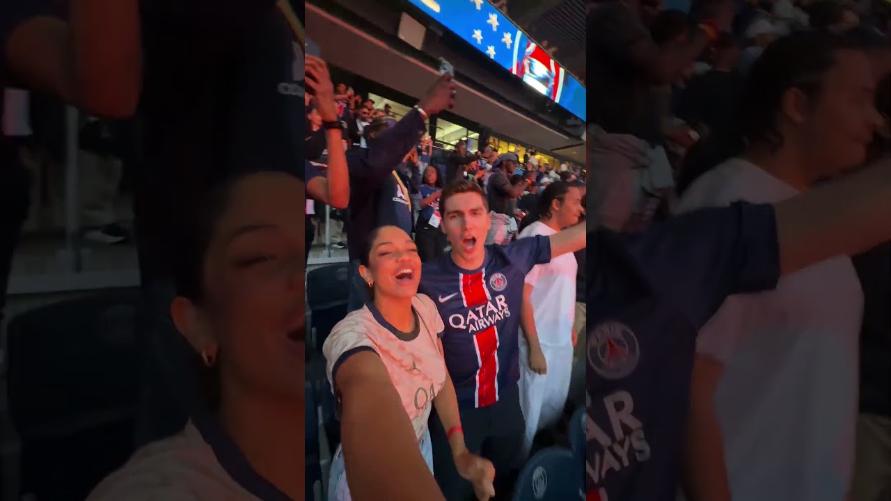 POV : vlog parc des princes ❤️💙