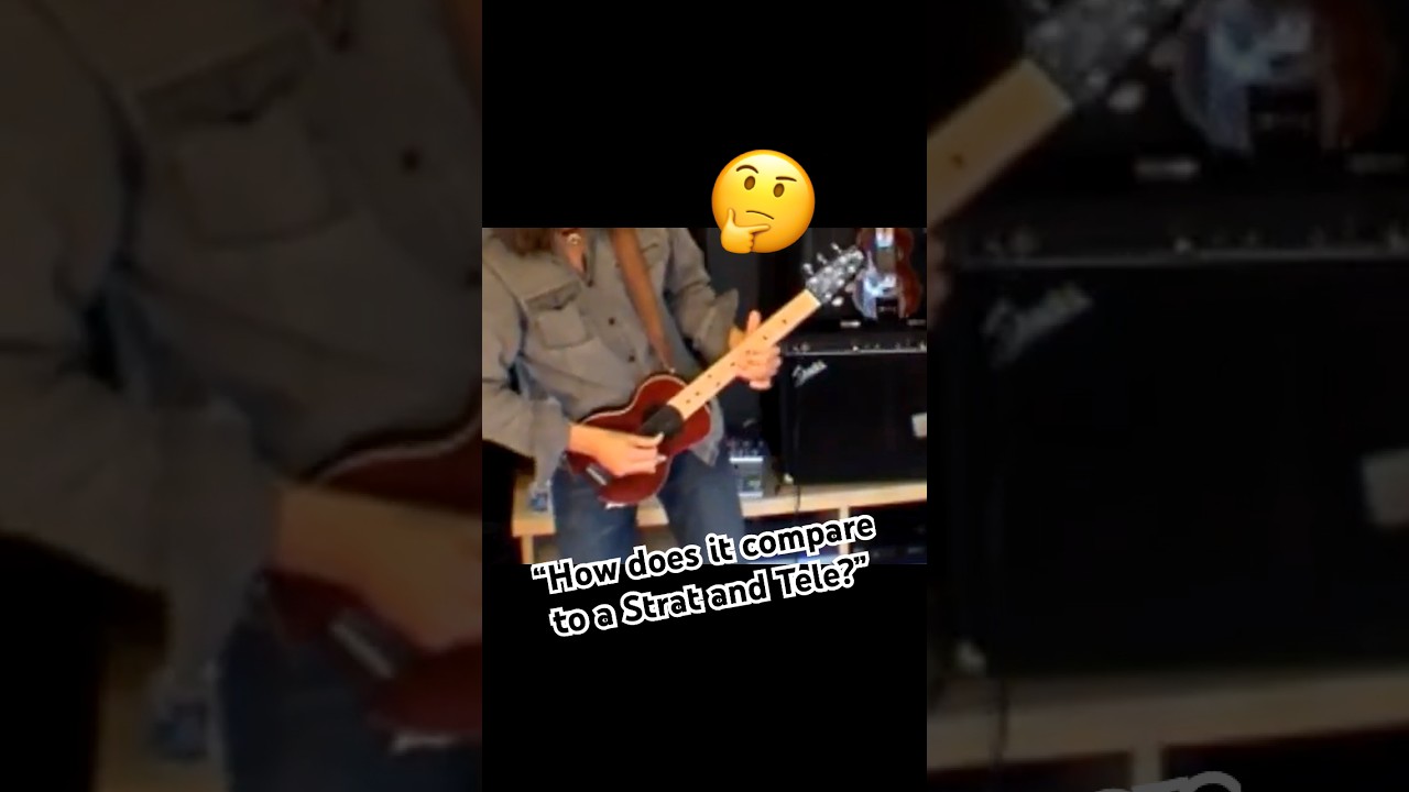 Norwegian Guitarist Compares the G-Sharp OF-1 Travel Guitar to a Stratocaster and Telecaster 