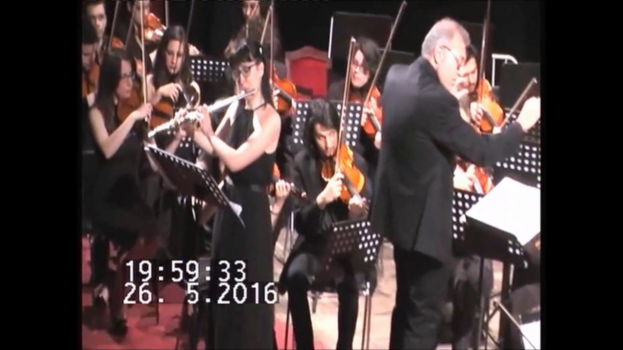 Stamitz, Flute Concerto in G Major II mov. YouTube