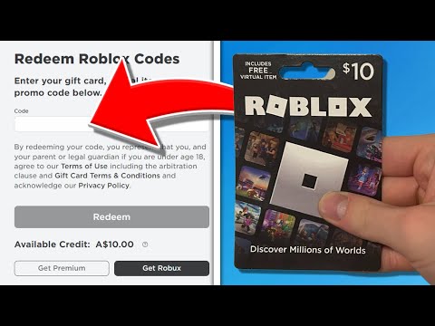 How To Redeem A ROBLOX GIFT CARD Mobile + PC! (EASY METHOD)