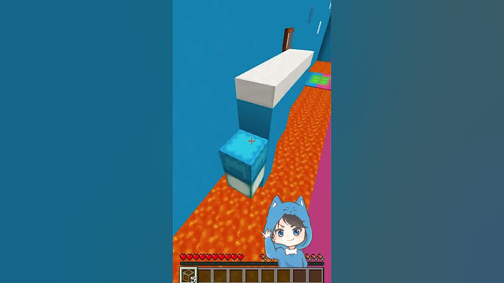 マインクラフトで ちろる VS ぴの のアスレチック【 マイクラ / Minecraft 】#Shorts