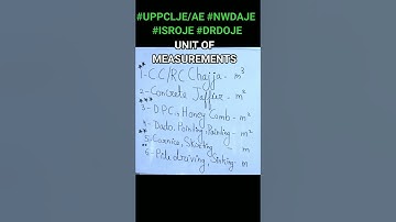 Unit Of Measurement -Estimating And Costing @MahanShayar_131 @currentshayri707 #civilengineering