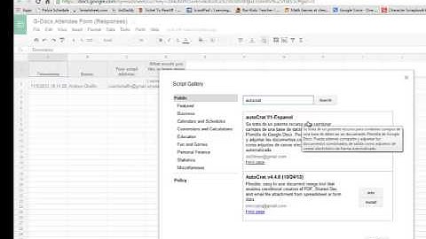 Google Forms and Autocrat Mail Merge for Educators