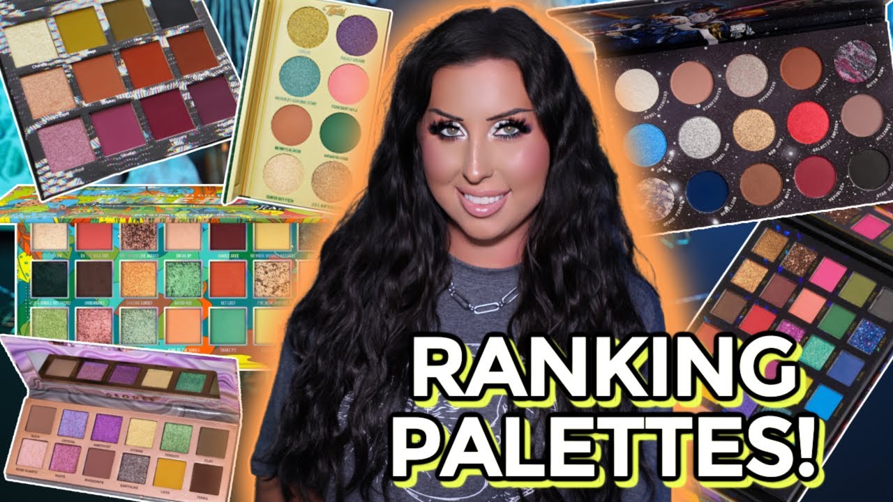 15 OF MY NEWEST PALETTES RANKED! JUNE 2022