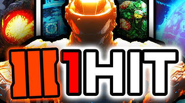 Can I Beat The 1 Hit Challenge On EVERY BO3 Zombies Map?