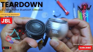 JBL Mini Bluetooth Speaker Teardown