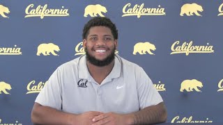 OL T.J. Session looks ahead to Cal's road trip to Auburn (9.3.24)