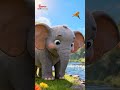 Elefanten- und Hirschlied - Elephant Deer Song | German Nursery Rhymes for Kids | Kids | Shorts