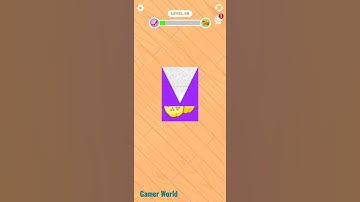 Paper Fold Gameplay Level 59 (Android, iOS) #paperfold #paperfoldgameplay #shorts #gameplay