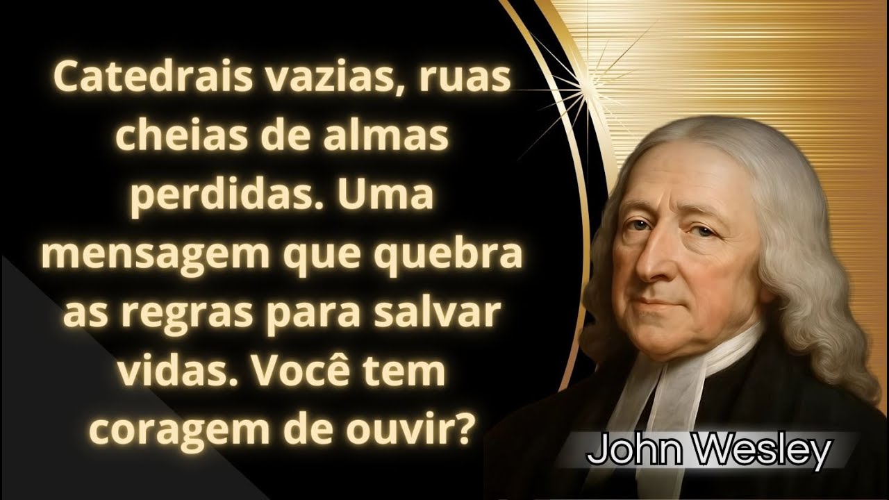 Sua igreja está morta? O fogo que o sistema religioso não consegue apagar. - JONH WESLEY