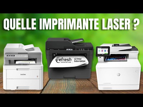 Vidéo: Une imprimante laser monochrome peut-elle imprimer en couleur ?