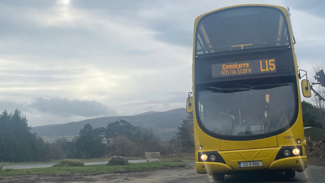 *Full route visual* L15 Enniskerry(shop river) - Bray station | 11907 | Go ahead Ireland