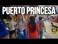 4k  puerto princesa city  walking tour 2024  palawan philippines