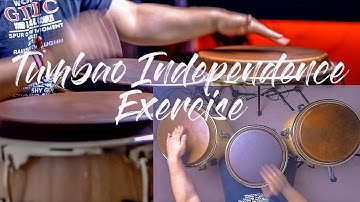 How To Do A Tumbao Independence Exercise on Congas