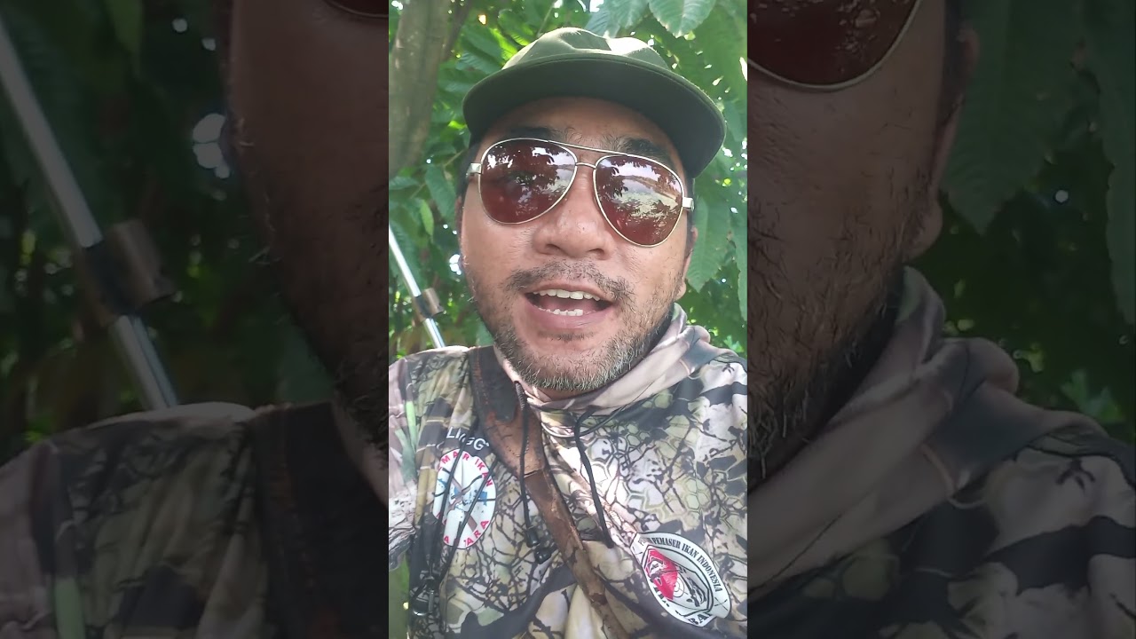 maser ikan Toman di setu Kemuning