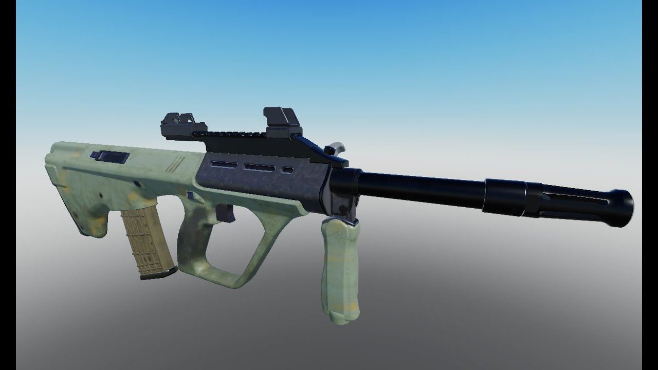 Roblox Studio AUG A2 Bullpup Rifle Demo Firing - YouTube