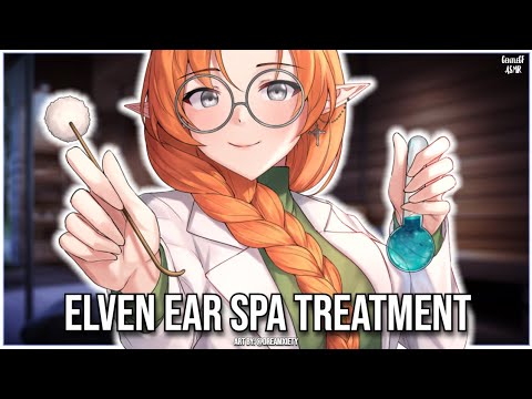3DIO ASMR | Elven Ear Spa Special ASMR 😌 | Tingly Ear Cleaning & Personal Attention