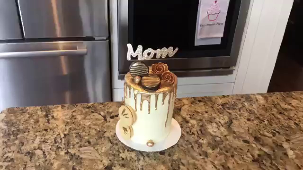 homemade cake topper tutorial