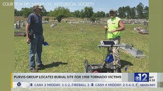 Purvis group locates burial site for 1908 tornado victims