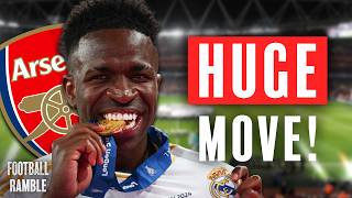Arsenal fans should GET EXCITED about the Vinícius Júnior news | Football Ramble