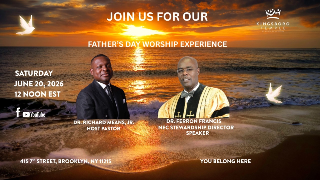 EVERY STEP I TAKE, Father's Day, Dr. Ferron Francis  June 20, 2026