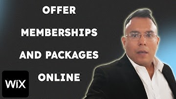 How To Offer Memberships And Packages Online With Paid Plans In Wix  { 2025 edition }
