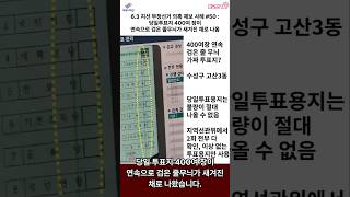 6.3 지선 부정선거 의혹 제보 사례 *50 : 당일투표지 400여 장이 연속으로 검은 줄무늬가 새겨진 채로 나옴 #황교안 #자유와혁신 #부정선거 #투표지
