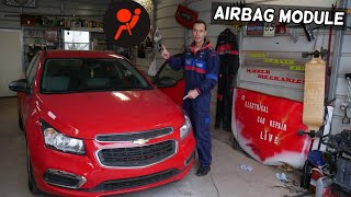 CHEVROLET CRUZE AIRBAG MODULE LOCATION REPLACEMENT REMOVAL EXPLAINED