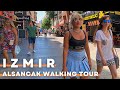 Izmir turkey 2022 alsancak walking tour  4k u60fps  the most famous district in city center