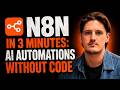 Use N8N to automate stuff with AI in 3 minutes