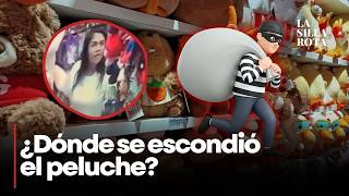 This is how the stuffed animal hid and escaped in the State of Mexico; shoplifter caught in attem... This is how the stuffed animal hid and escaped in the State of Mexico; shoplifter caught in attem...