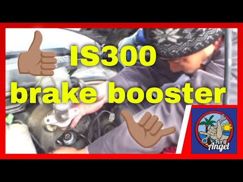 How to replace power brake booster Lexus IS300 √