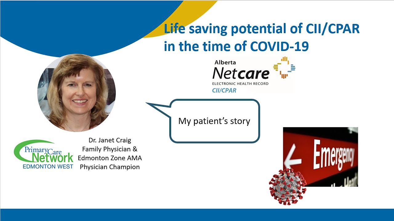 How CII/CPAR enables the COVID pathway - My patient's story - Dr. Janet ...
