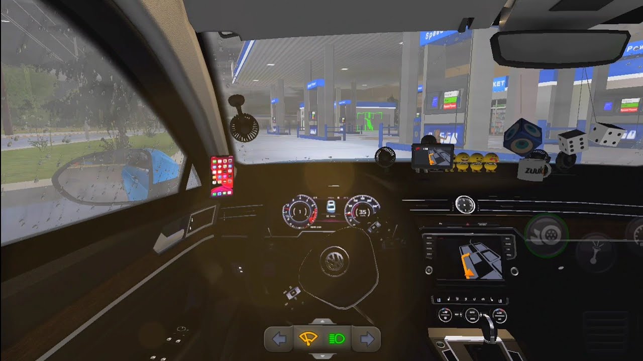 🚘VOLKSWAGEN PASSAT🚨⛽️🚧 DLC MOD TRUCK SIMULATOR ULTIMATE ZUUKS MOBILE GAMEPLAY 🛣