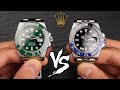 Rolex Submariner "Hulk" or GMT-Master II "Batman"? Review and comparison
