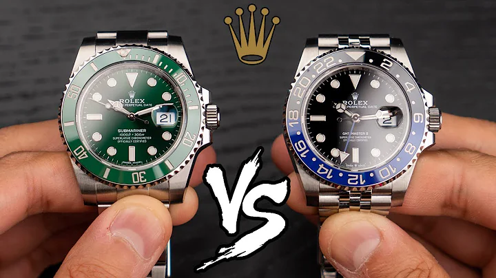 🕶️ Rolex Submariner Hulk ou GMT-Master II Batman? Analyse et comparaison