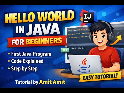 01.  Hello world in Java