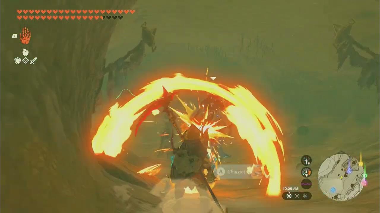 Treasure Chest, Statue Of The Eighth Heroine Cave The Legend of Zelda