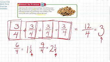 Lesson 7.10 Multi Step Fraction Problems