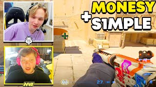 M0NESY & S1MPLE PLAYING FACEIT VS STREAMSNIPER!! (ENG SUBS) | CS2